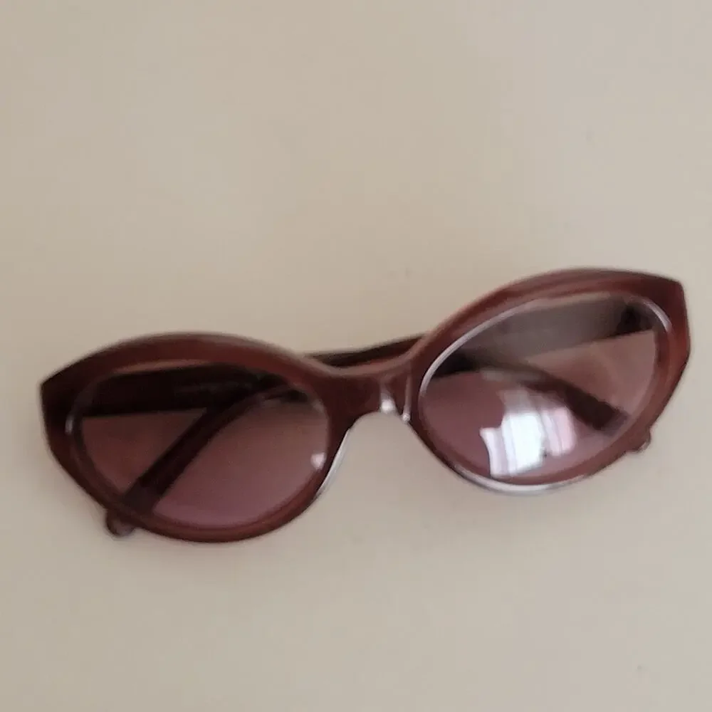 Tory Burch TY 7040 Sunglasses Burgundy Oval Cat Eye 1053/14 57x19x135 w/Case